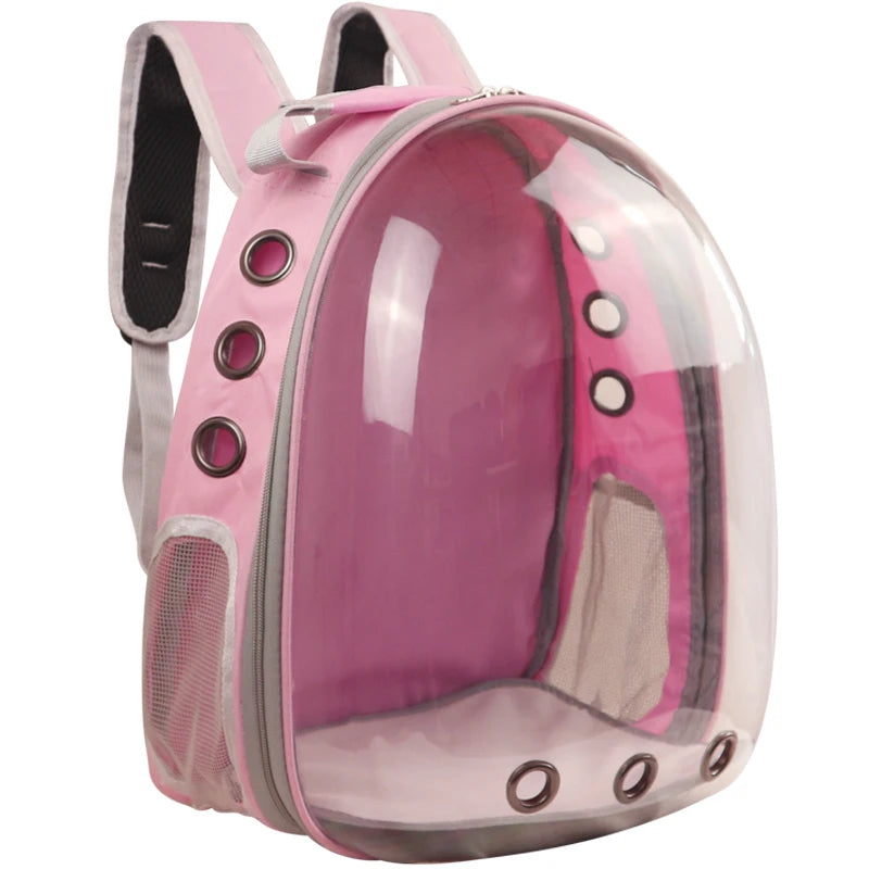 Large Capaci  Bapa Portable Space Pet Cabin Double oulder Bag Transparent Dog  Carrier Bag for Outdoor Travel