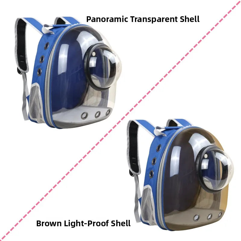 Large Capaci  Bapa Portable Space Pet Cabin Double oulder Bag Transparent Dog  Carrier Bag for Outdoor Travel